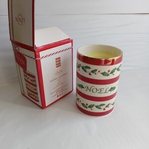 Lenox candle Christmas Noel